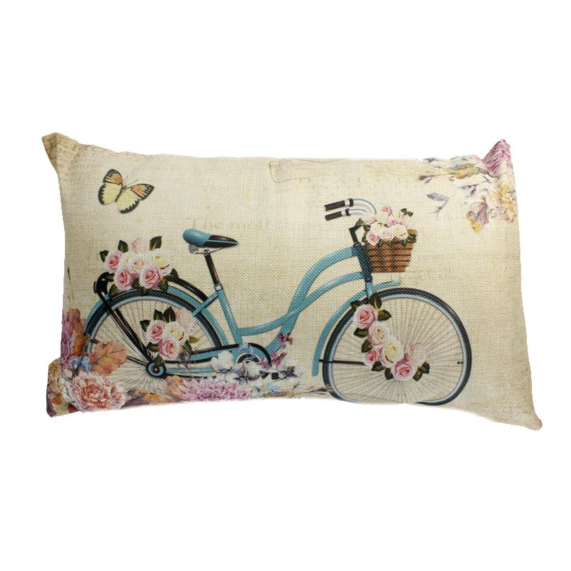 BICYCLE RECTANGULAR ACCENT PILLOW