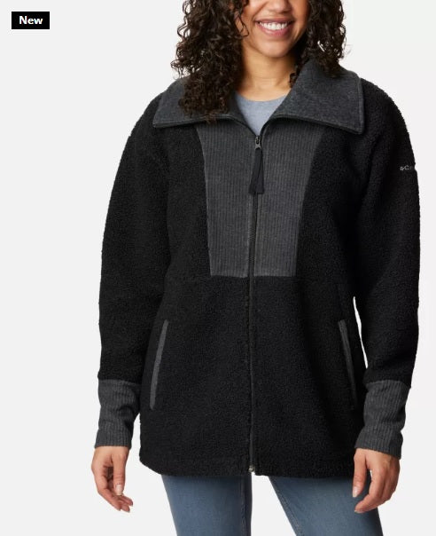 Cozy Sherpa Hooded Zip Jacket