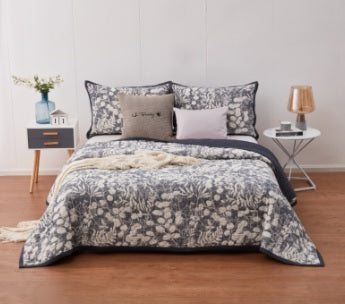 CANVAS KING QUILT SET