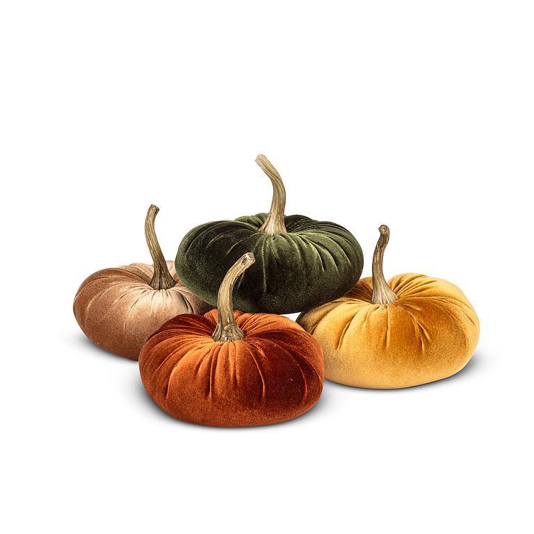 SMALL VELVET PUMPKIN