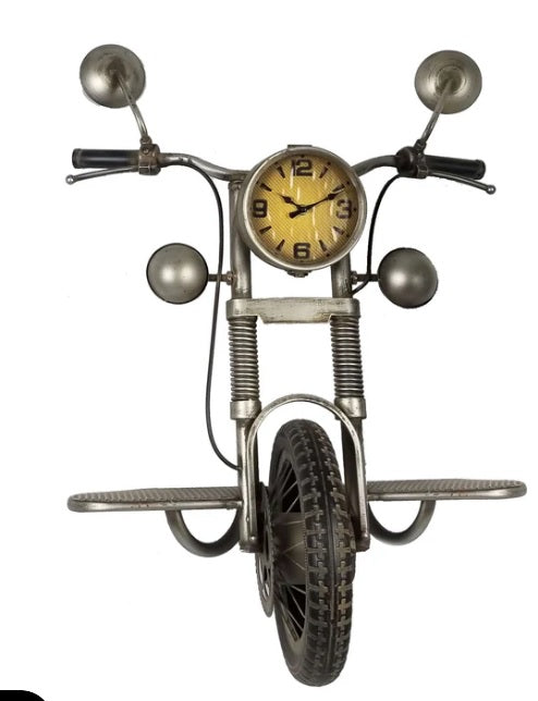 MOTORCYCLE WALL CLOCK