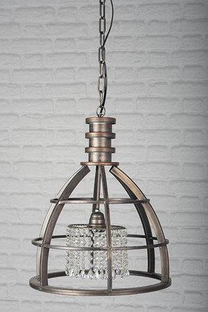 Industrial Bling Ceiling Light