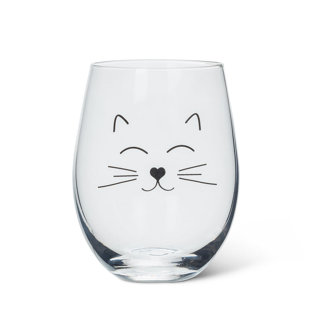 CAT STEMLESS WINE GLASS