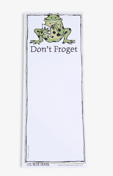 DON'T FORGET MAGNETIC NOTEPAD