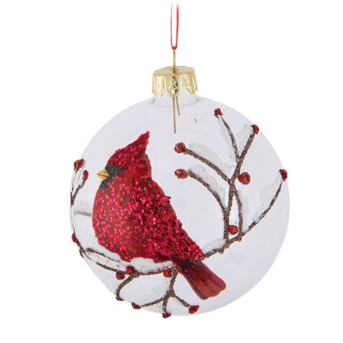 ABBOTT - RED CARDINAL BALL ORNAMENT